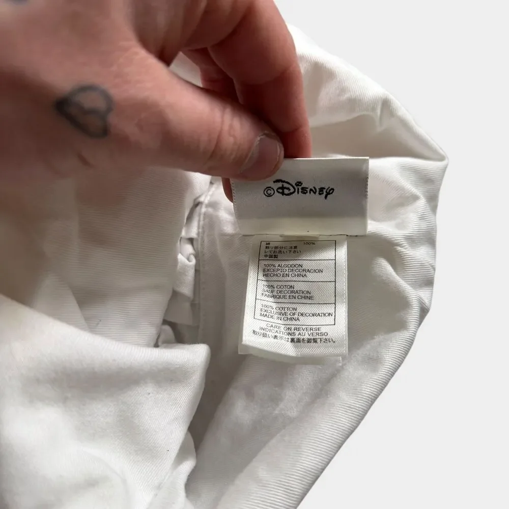 Disney Parks Goofy King of the Grill Chef Hat White Cotton Toque BBQ Adult - Picture 5 of 5